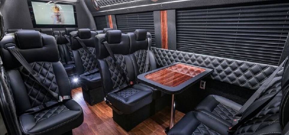 Interior View Of Sprinter Van Rental